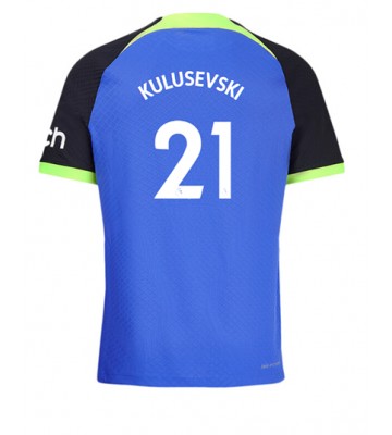 Tottenham Hotspur Dejan Kulusevski #21 Bortatröja 2022-23 Korta ärmar